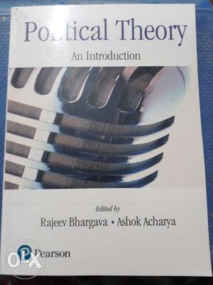 (Political Theory)A brand new book purchsed on