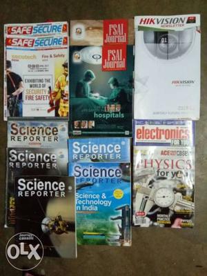 Total 13 magazines based on Physics in new