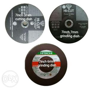 1. Hicut 7mm 7inch Grinding Dish 15 Nos. Rs 525.