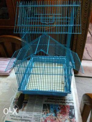 2 months old small bird cage.