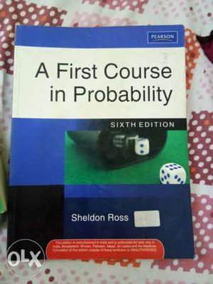 A First Course In Probability Sixth Editon By Sheldon Ross