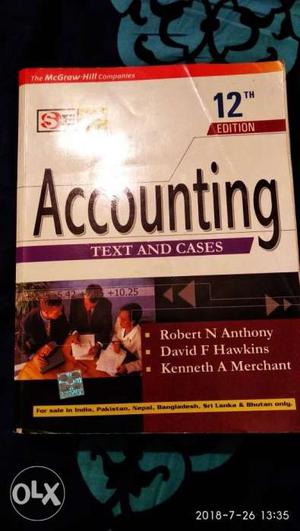 Accounting Text And Cases Book