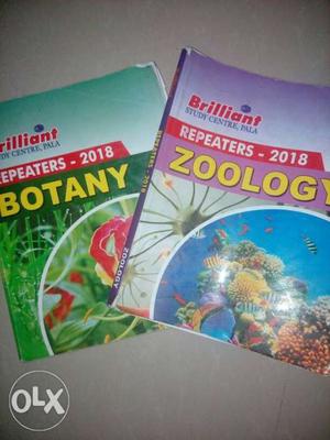 Botany And Zoology Textbooks