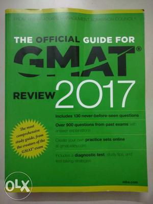 Brand New GMAT Official Guide  by GMAC.