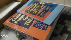 Cambridge toefl preparation material with 9 cds