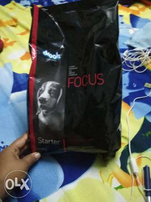 Dog food new packet