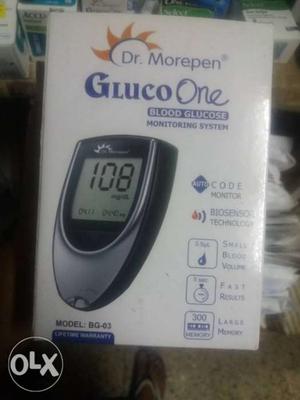 Dr morepen glucometor box- 650 rupees net 25