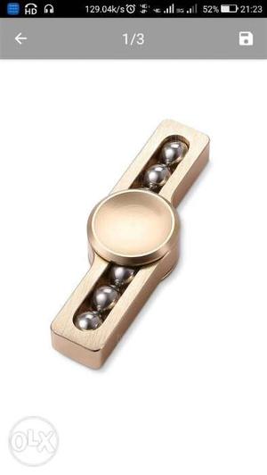 Fidget spinner metal spinnerbi ball bearing design
