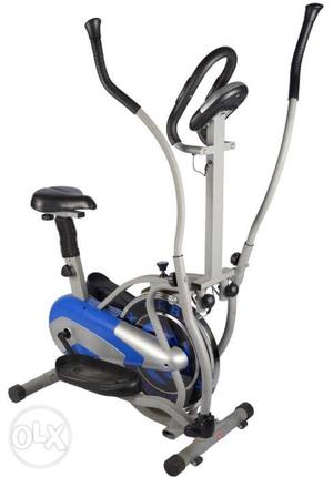 Gray, Black, And Blue Cardio Dual Trainer
