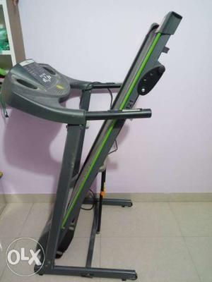 Green And Gray Treadmill