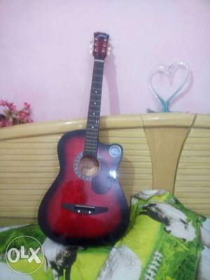 Guitar in good condition and mobile no. Is