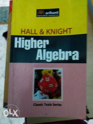 IIT entrance Higher Algebra Book