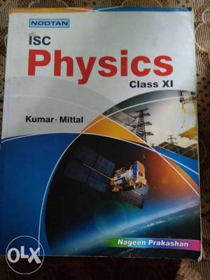ISC Nootan Physics Volume 1.. The book is in