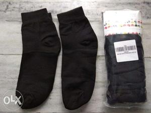 New Black ankle socks - 8 pair