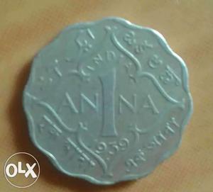 Original  (one) Anna King George Sliver Coin