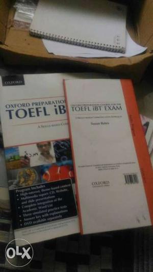Oxford toefl preparation material with cd