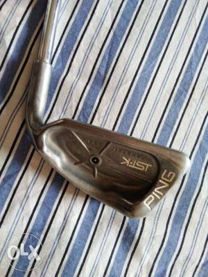 Ping ISI-K irons steel shaft. 5/SW Ping G5 driver