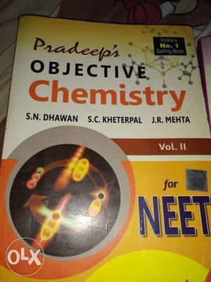 Pradeep's Chemistry Objective for Neet used book