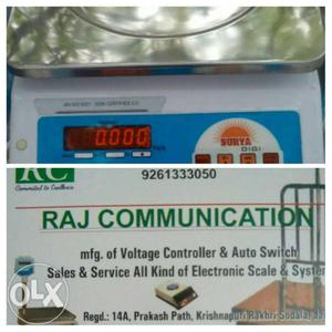 Raj Communication Signage