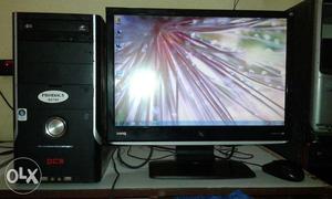 3GB ram & 250gb hdd_ /19" lcd, core 2 duo CPU,Key/Mouse