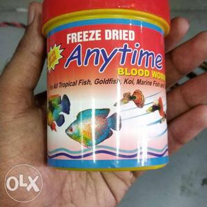 ANYTIME BLOOD WORMS (FREEZE DRIED) 20g.Features