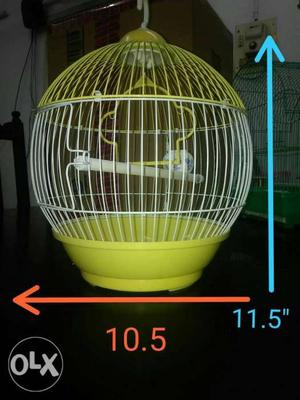 Bird cage used for 15 days purchased for Rs. 600