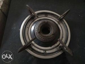 Black And Silver Gas Stove