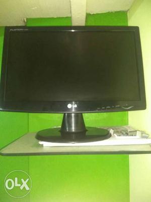 Black LG Flat Screen TV
