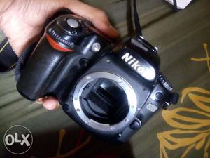 Black Nikon DSLR Camera With Box