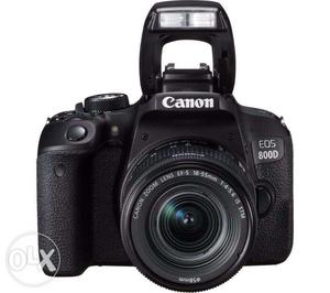 Canon 800d with 24mp lenses,brand new one only 6