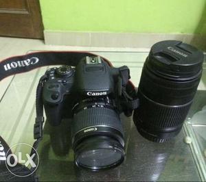Canon EOS 700D with mm and mm lens