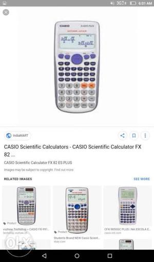 Casio calculator, brought from dubai neat piece