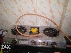GAS STOVE, Pipe, Regulator 3 in one (we used only 10 days)
