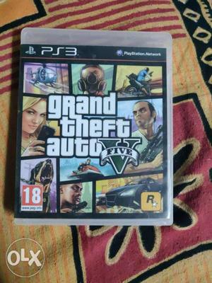 Grand Theft Auto Five Sony PS3 Game Case