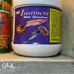 INSTINCTS with SPIRULINA. SPECIALLY FOR GUPPIES