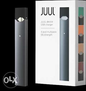 Juul starter kit with 4 pods,1year waranty