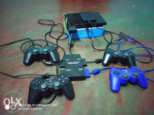 PS 2 with external gb hard drive 100 games good