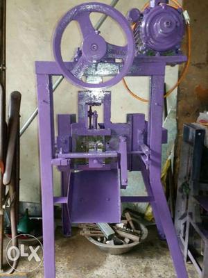 Purple Miller Machine
