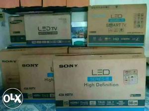 Sony LED TV Boxes Lot