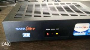 Tatasky HD set top box with 1 multi tv HD set top