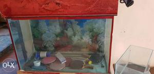 Two fish tank sale. one big size tank with stand.