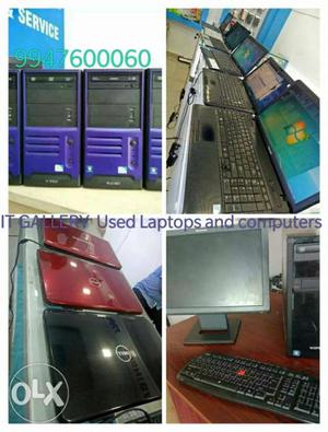 Used Laptops and computers Available in Edarikode