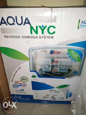 White Aqua Nyc Reverse Osmosis System Box