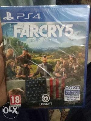 An unused farcry5 cd n undoubtfully without scratches.