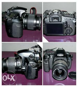Black Canon EOS 60D DSLR Camera