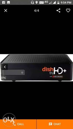 Black DishHD+ Tru Top Box Screenshot