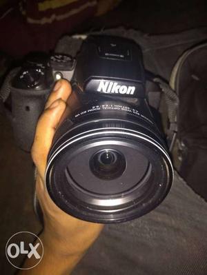 Black Nikon P900 DSLR Camera