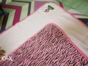 Branded baby blanket