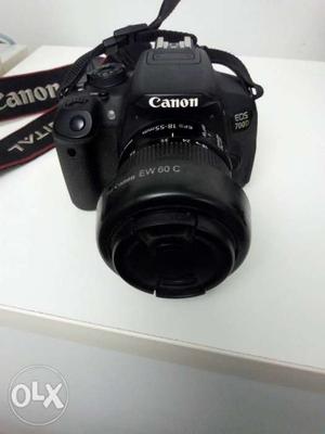 Cannon 700d with good condition and also contain