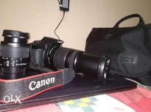 Canon DSLR Camera With Bag